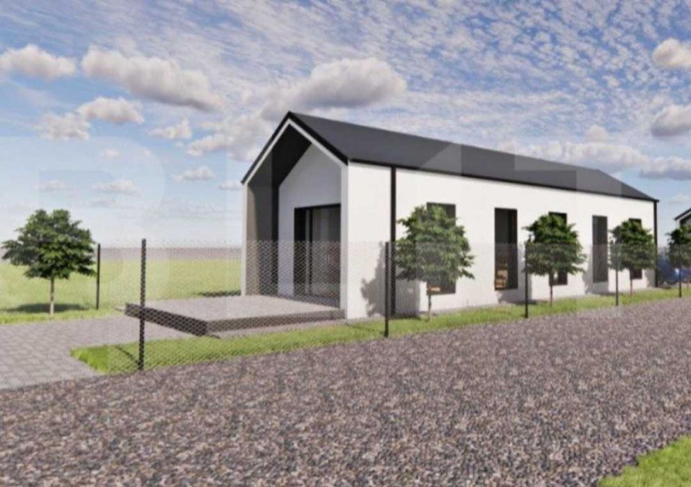 Casa parter arhitectura nordica proprietar direct Tunari