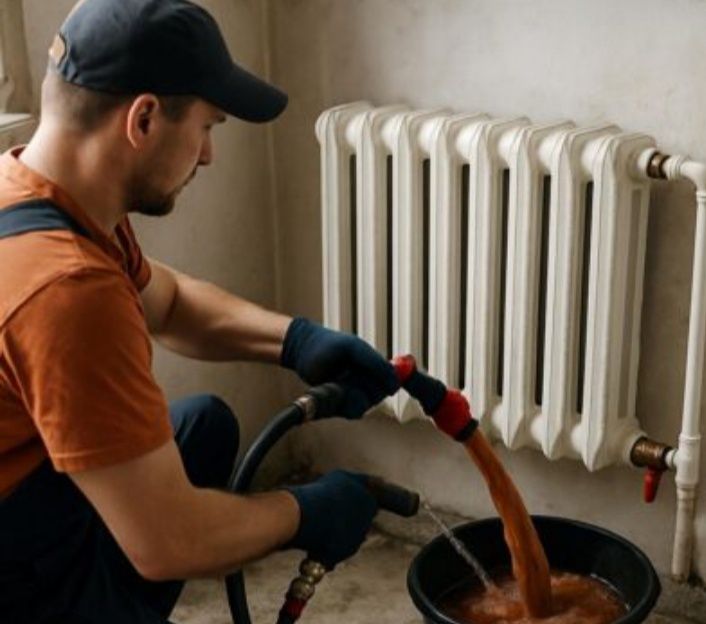 Промывка системы отопления