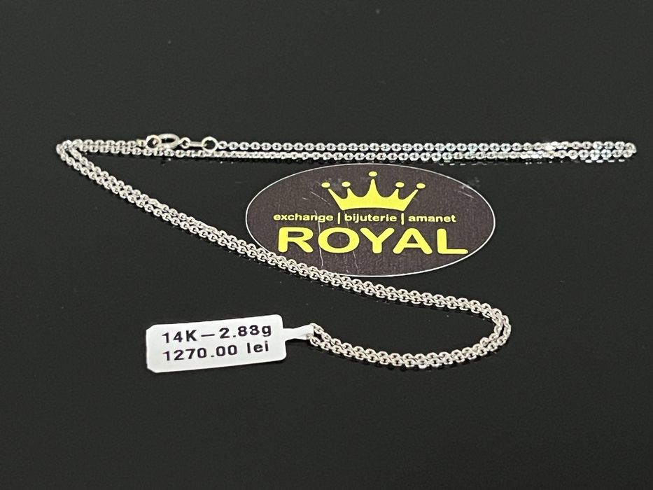 Bijuteria Royal CB : Lant aur 14k 585  2,83 gr