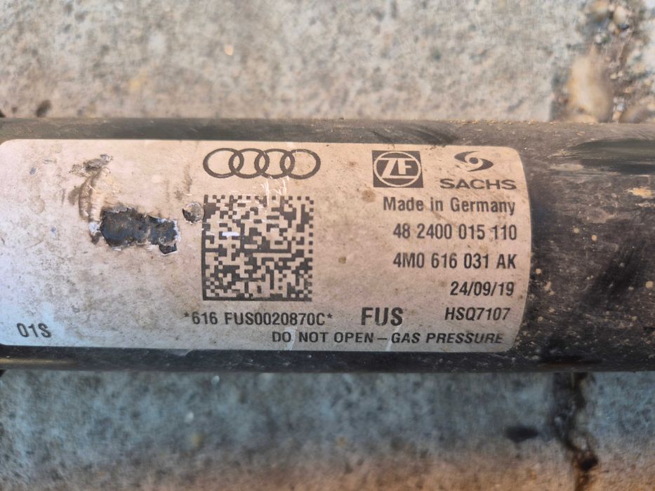 Telescop Amortizor penumatic electric Audi SQ7 4M Q8 OEM 4M0616031AK