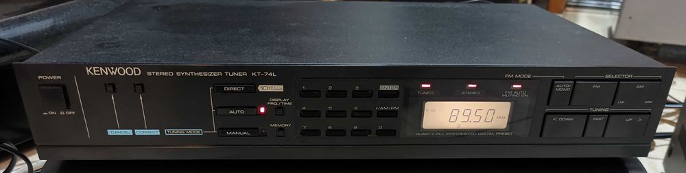 Tuner Sony ST-SA3ES sau ST-S707 ES, tuner Rotel, NAD, Kenwood, Dual, Technics etc