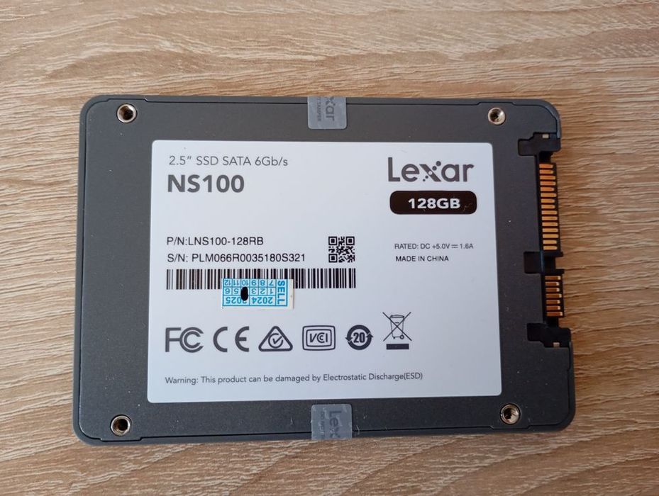 128 Gb 2.5" SSD SATA 6gb/s