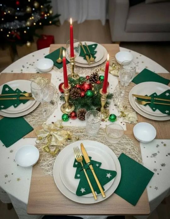 Ёлочки из фетра.