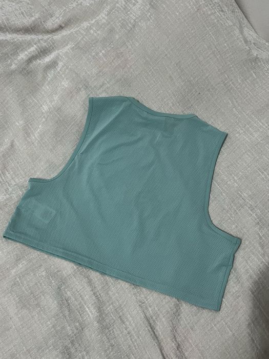 Maieu crop top gymshark turcoaz