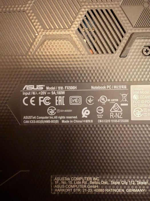 Laptop Gaming 32GB RAM -  ASUS TUF F15