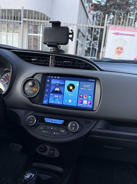 Toyota Yaris - 9" Android 15 Мултимедия Тойота Ярис (2012-2017) Навигация Андроид
