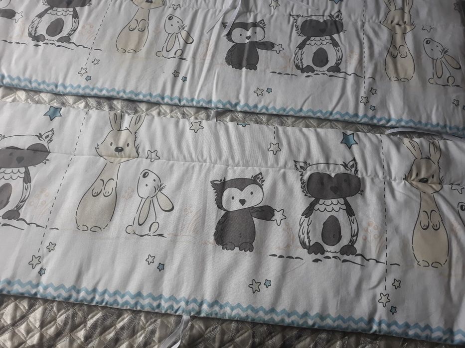 Бортики для детской кроватки