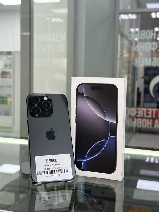 айфон 16 про черный е сим