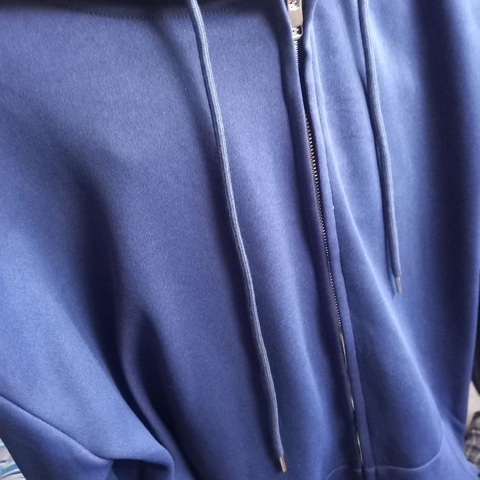 тёмно синяя зипка