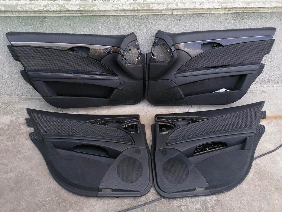 Салон кожа и плат за  Mercedes W211 комби. Мерцедес