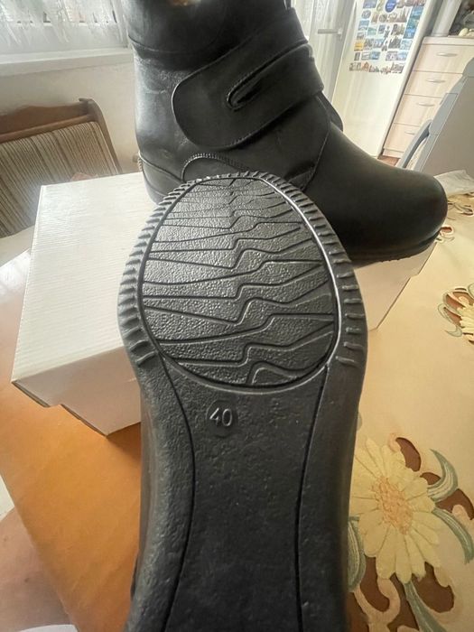 Дамски боти естеествена кожа