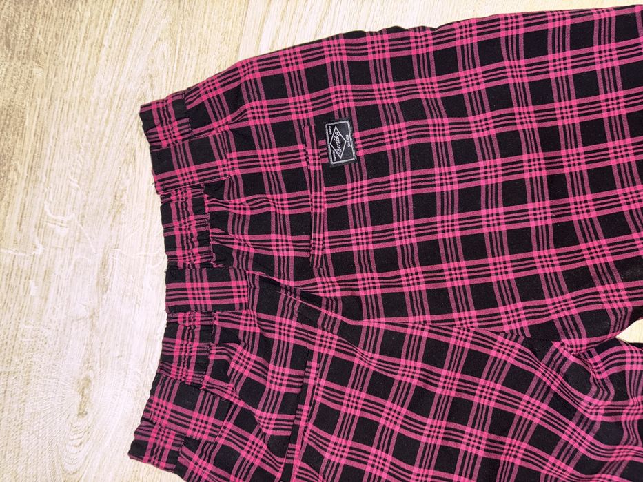 Штаны bershka в клетку