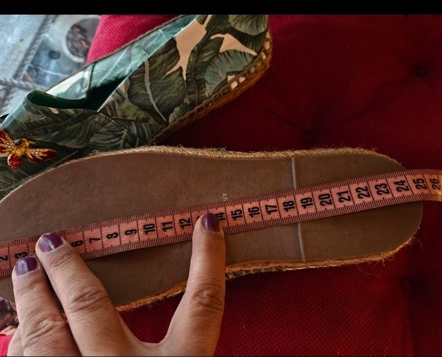 Espadrile dama piele