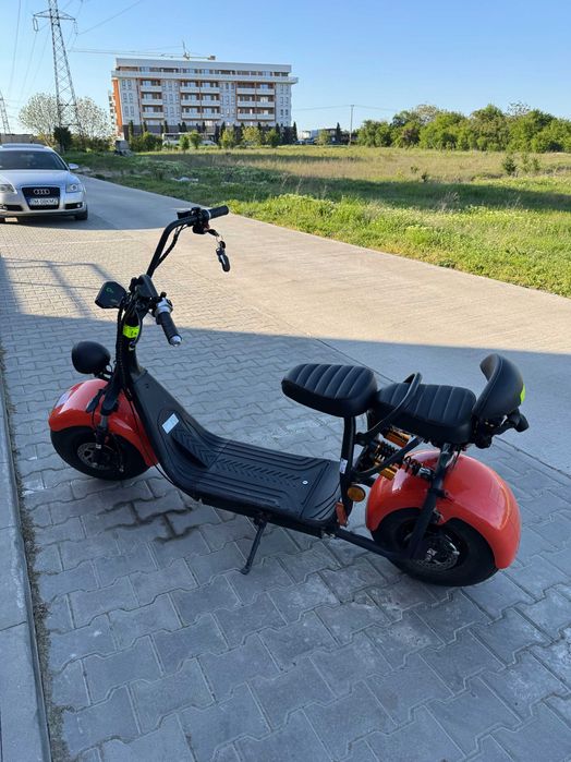 Scuter electric 1500W CityCoco Tip Harley / Asigurare / Inmatriculat