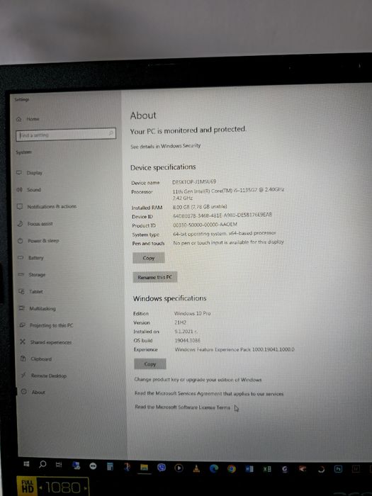 Лаптоп Acer Aspire 5,Intel i5-1136G7, 8 gb RAM, 512 SSD