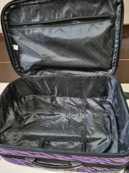 Troler voiaj AeroTravel 65x40x25 material textil rezistent