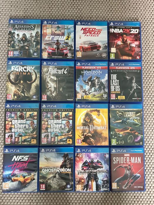 Jocuri PS4 - Rocket League, Mortal Combat 11,  NFS Payback