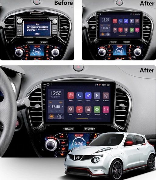 NISSAN JUKE 2010 - 2018 INFINITI ESQ 9'' андроид навигация, 9080