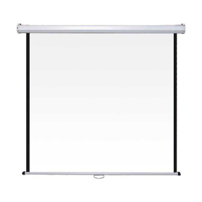 Настенный экран для проектора 180×180 см | 1:1 | Matte White