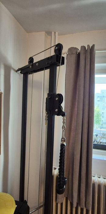 Aparat fitness ramat cu scripeti