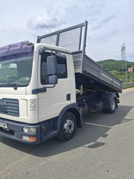 MAN basculabil TGL 8 180. Tonaj 7.5