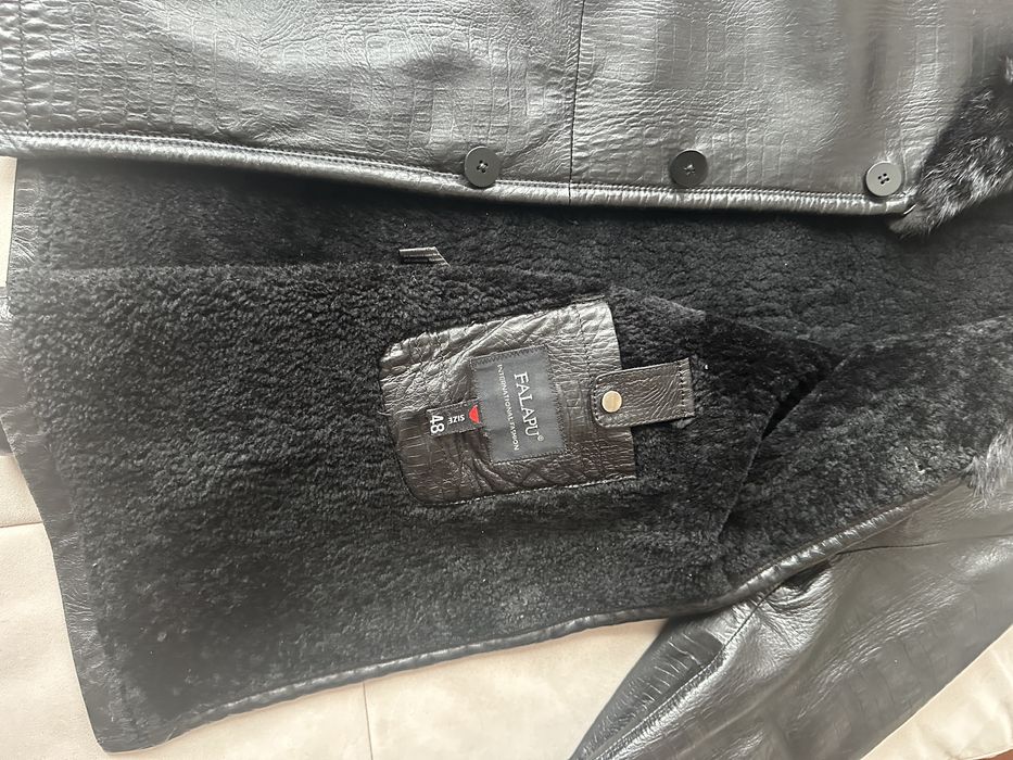 Кожаная дубленка в идеале