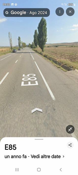 Vând teren 5000 mp la E85 Faraoani Bacău