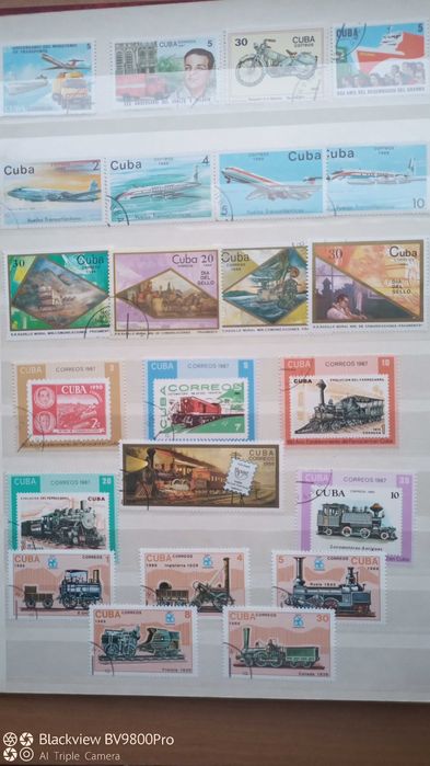 Албум с колекции от пощенски марки