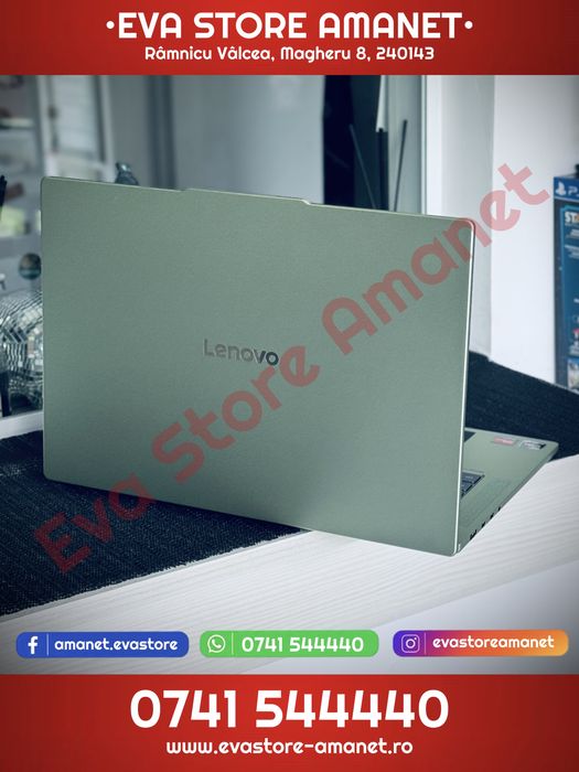 Laptop 15.6” LENOVO IdeaPad Slim 5 Procesor AMD Ryzen 7 7735HS 3.20 GHz 512GB SSD 16GB RAM Radeon 680M 2GB Windows 11 Battery Life: 13 Cicluri