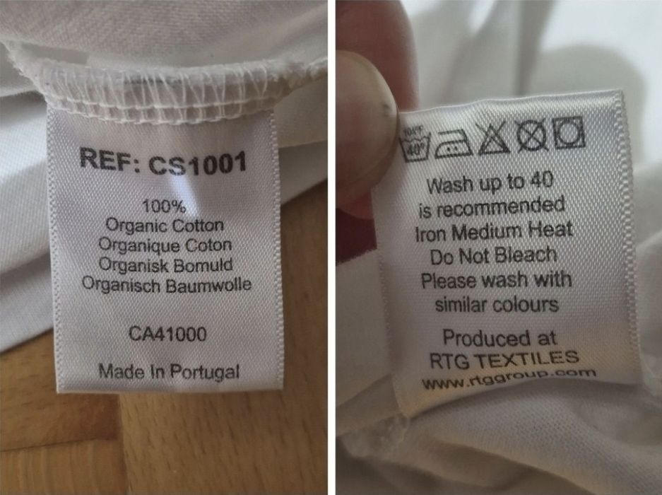 Tricou Colorful Standard, Bărbați, 100% Bumbac Organic, Mărimea XL