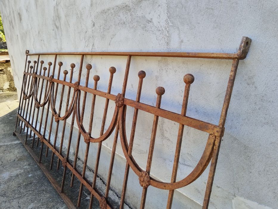 Комплект Стара Кована Ограда, Парапет / 4 Панела / 8 Метра / 120/140кг