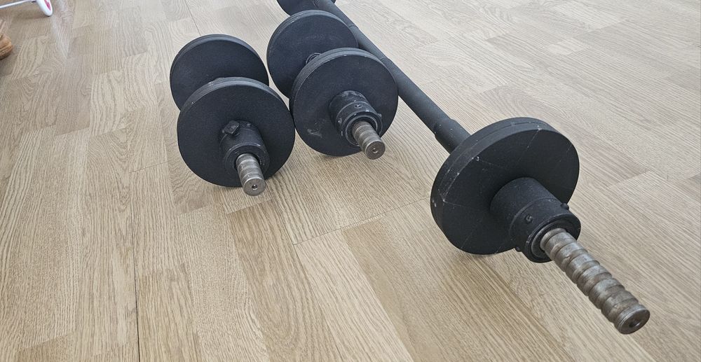 Штанга и гири разборные