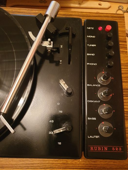 Pikup RFT ZIFONIA RUBIN 523 stereo cu amplificare