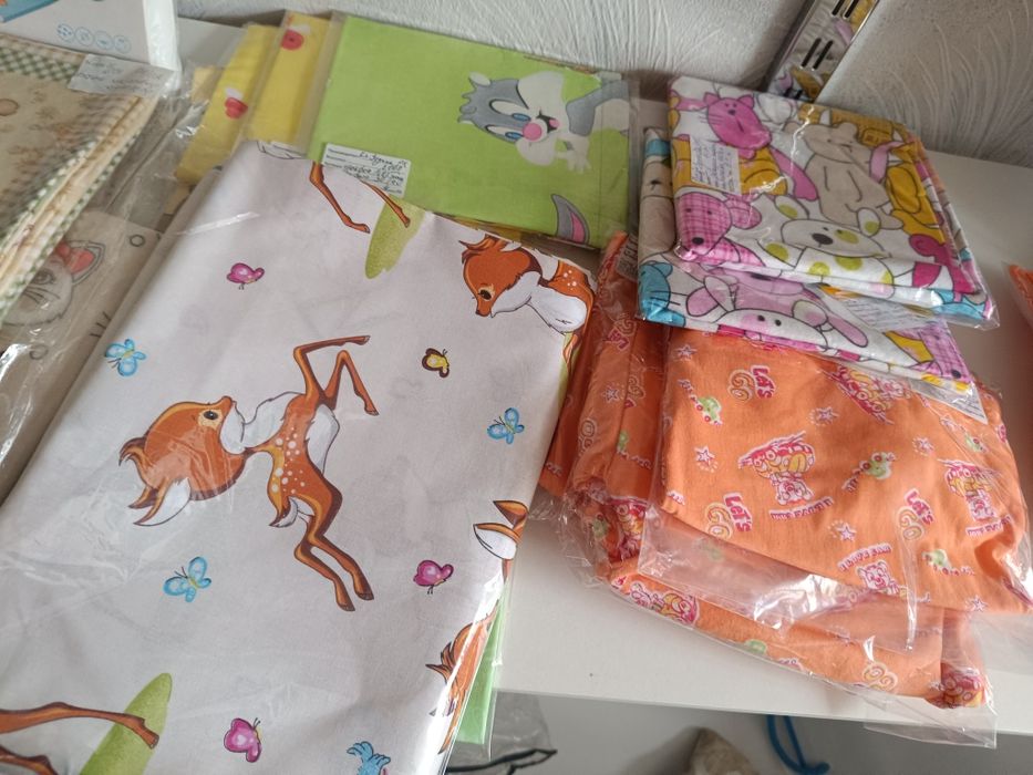 Памучна Олекотена завивка за кошара +Подарък