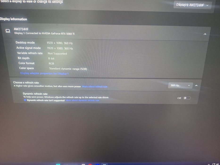 Monitor gaming Led Dell Alienware 27