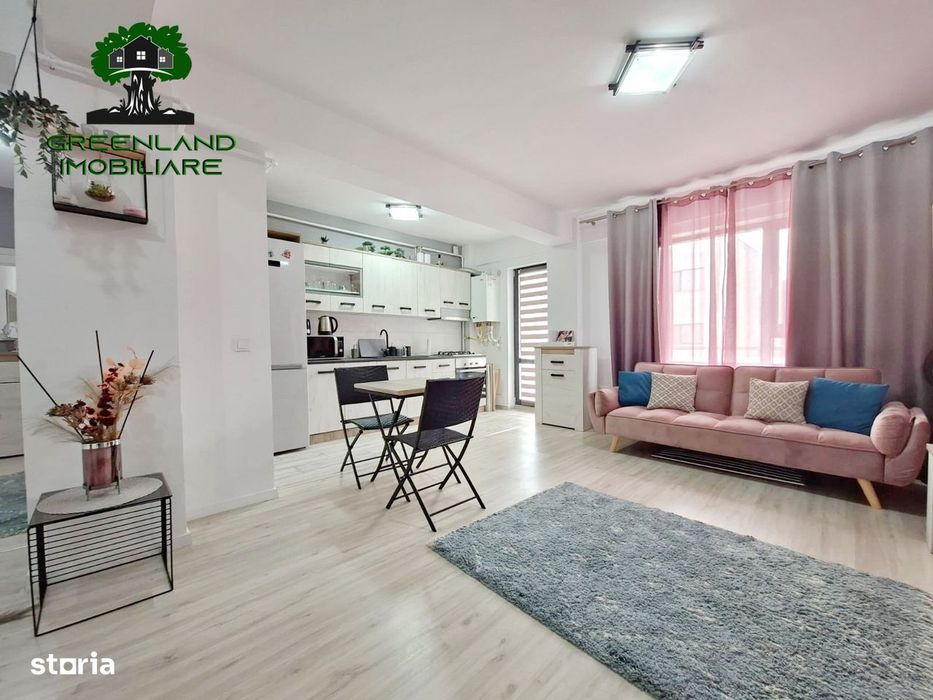 Apartament cu 2 camere, ETAJ 1, mobilat, BLOC NOU, Bucium