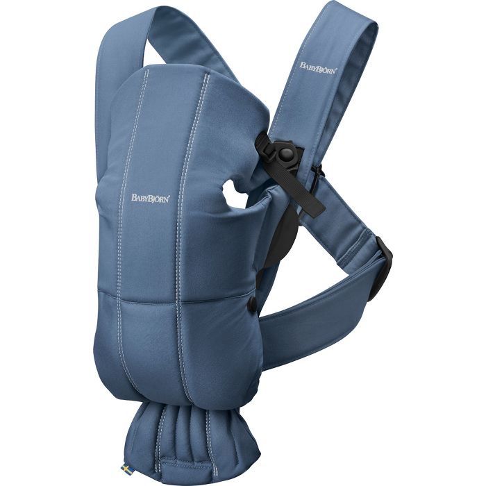 Marsupiu anatomic Mini BabyBjorn, cu pozitii multiple de purt