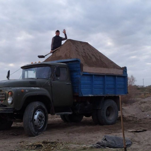 0.1 клинец шебен тош канпот турпо кум чиноз мусор опкетамиз Зил КамАЗ