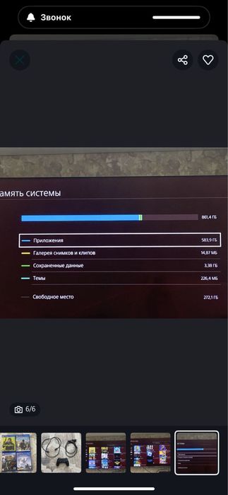 PlayStation 4 Pro 1TB c прошивкой + 4 игры Отличное состояние