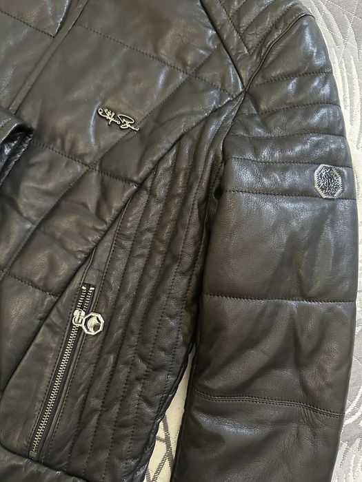 Кожаная куртка мужская