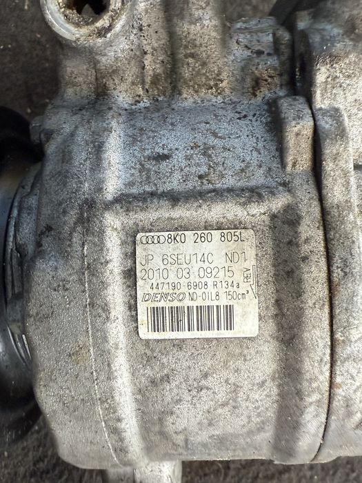 Компресор климатик Audi A4 A6 A5 A7 2.0TDI 2.0tfsi 3.0tdi 8k0260805