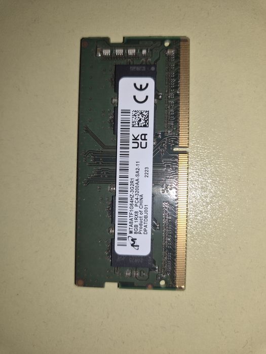 RAM laptop DDR4 4GB + 4GB Kingston și ADATA