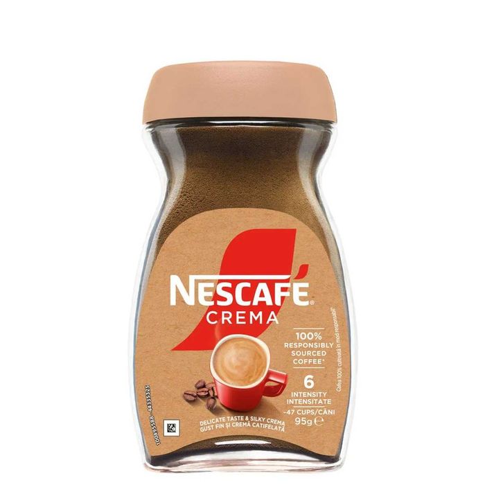 Cafea instant Nescafe Crema, 95 g