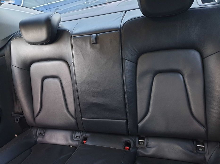 Interior Piele Neagra Fara Incalzire Scaune Fata Stanga Dreapta Bancheta Sezut cu Spatar Audi A5 Coupe 2008 - 2016 [K1472] [K1473] [K1474] [K1475]