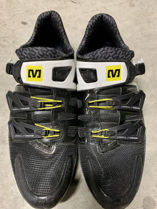 Pantofi ciclism MTB MAVIC FURY Black/White 44 - full carbon