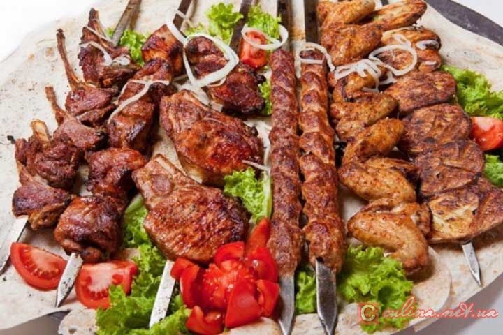 Шашлык маринованный