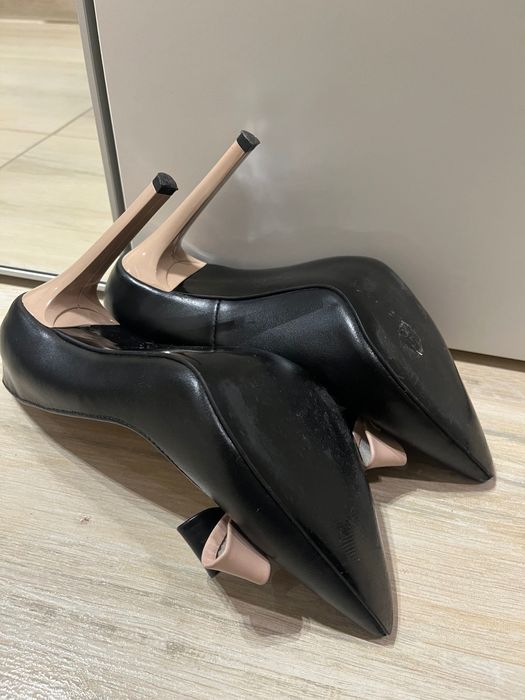 Pantofi dama piele toc subtire Sabrine marimea 37