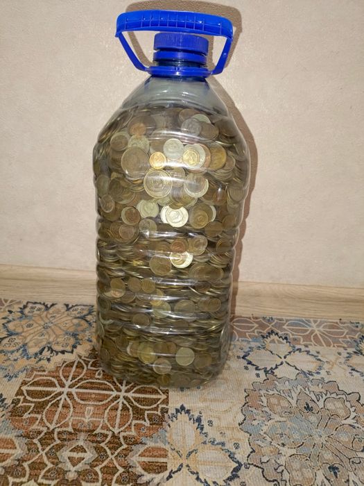 Монеты, мелочь времен СССР. За 1 кг