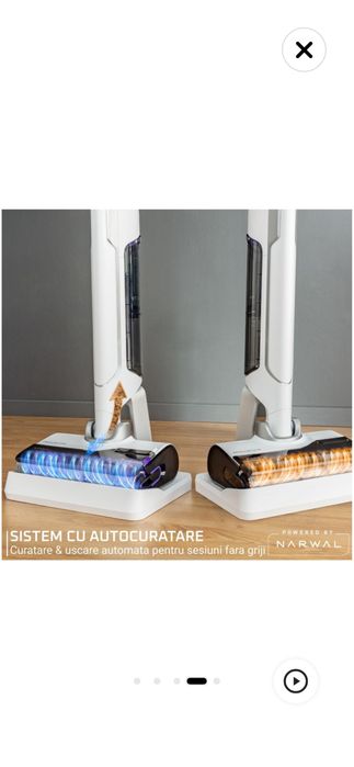Rowenta X Clean 10 NOU+Airfryer NOU TEFAL