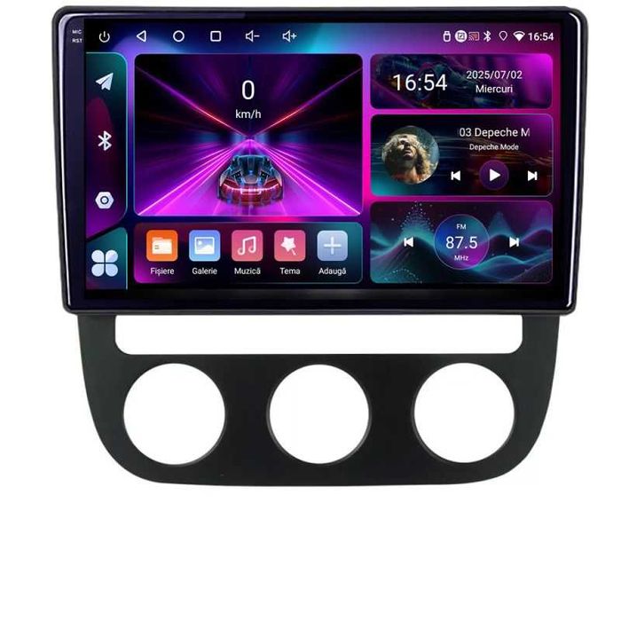 Navigație Android CarPlay VW Golf 5, Jetta 5 2004-2009